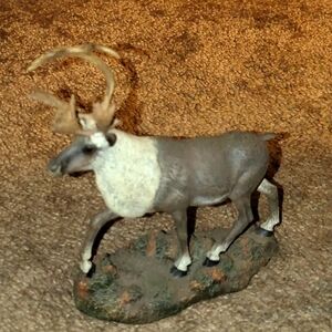 HAMILTON COLLECTION 1986 RARE HERMAN DEATON ELK SCULPTURE!